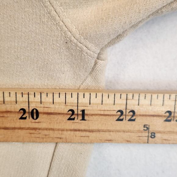 The Office Men's Dwight Schrute False Pullover Hoodie Sweatshirt Beige SZ M EUC - Picture 10 of 13